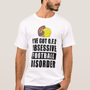 Obsessieve Voetbalstoornis - Grappige Quote T-shirt