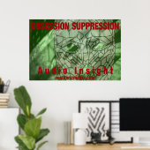 "Obsession Suppression" poster van 91x61 cm (Thuiskantoor)