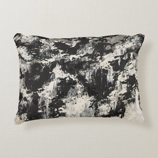 Obsessions contrastées Coussin d'accentuation (Devant)