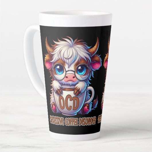 Obsessive Coffee Disorder  Latte Mok (Linkerhoek)