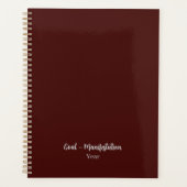 Obsidiaan lava planner (Voorkant)