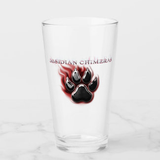 Obsidian Chimeras Paw Glass Glas