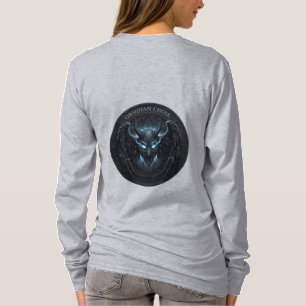Obsidian Choir Skull Warrior Shirt met lange mouwe