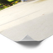 "Obsidian" Nissan GT-R35 met koolstof Poster (Hoek)