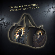 Obsidian Swan of Silent Grace – Dark Fantasy