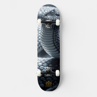Obsidian Zwart en Diamond Viper Skateboard