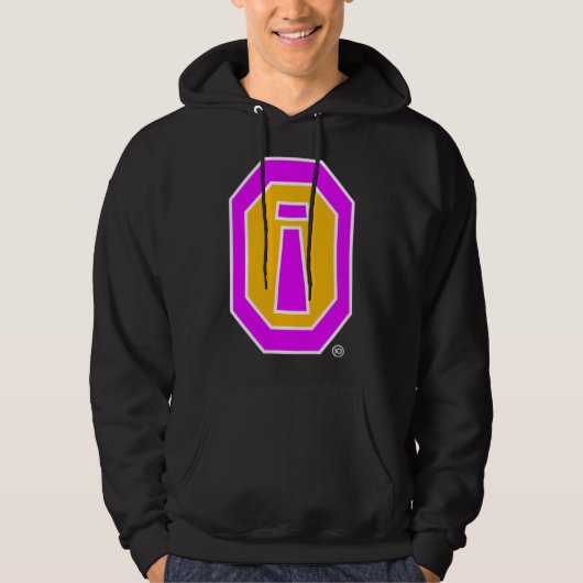 Obsidien pourpre - Sweat - shirt à capuche (Devant)