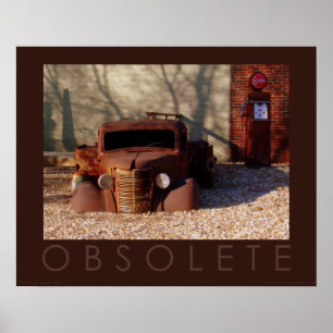 "Obsolete" Photography Poster