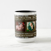 OBSOLÈTE : Tasse Brown de photo du plaid 4 (Centre)