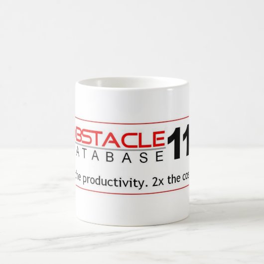 Obstacle Database 11g Koffiemok (Center)