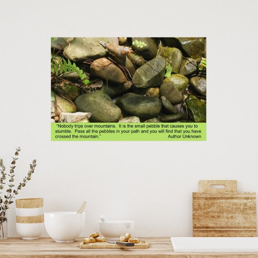 Obstacles, impression (Cuisine)