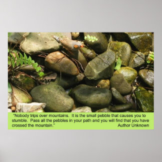 Obstacles, impression