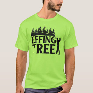 Obstakelkoers: Bomen vs. Golfer T-shirt