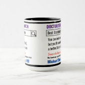 Obstetrician Funny Search Cadeau Mug (Centre)