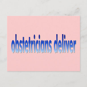 Obstetricians leveren un briefkaart