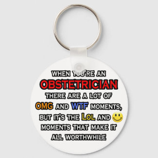 Obstetriciër ... OMG WTF LOL Sleutelhanger