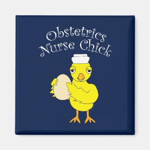Obstetrics Nurse Chick Magneet