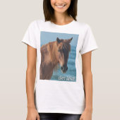 "Obtenez" à Assateague sauvage le T-shirt de (Devant)