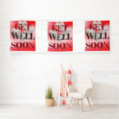 Obtenez Bien Bientôt Bannière Vinyl 4x12 (Insitu)