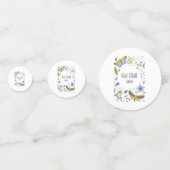 Obtenez Bien Bientôt Blues Table Confetti (Derrière)