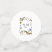 Obtenez Bien Bientôt Blues Table Confetti (Petit recto)