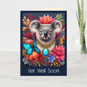 Obtenez bien bientôt carte Aussie Koala Oear Hugs 