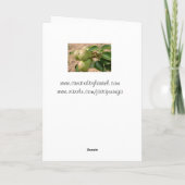 Obtenez bien bientôt Carte de voeux avec conceptio (Dos)