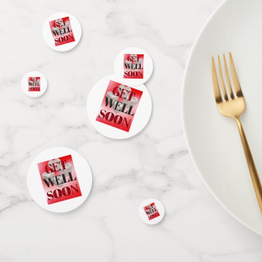 Obtenez Bien Bientôt Table Confetti (Groupe)