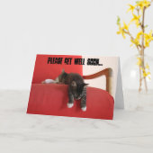 Obtenez bientôt la carte de voeux (Fleur jaune)