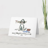 Obtenez bientôt la carte de voeux bonne (Dos)