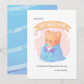 Obtenez bientôt la carte d'ours (Devant / Derrière)