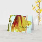 Obtenez la carte bonne de prière (Fleur jaune)