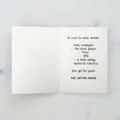 Obtenez la carte bonne - ironiquement (Intérieur)