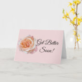 Obtenez la carte rose rose (Fleur jaune)