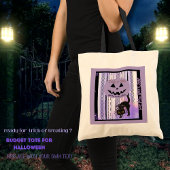 Obtenez le bonbon Rolling Purple Halloween sac cha