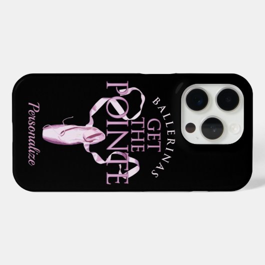 Obtenez le coque iphone de Pointe (Verso (horizontal))