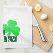 Obtenez Lucky St Patrick's Day Serviettes de cuisi (Quart Plié)