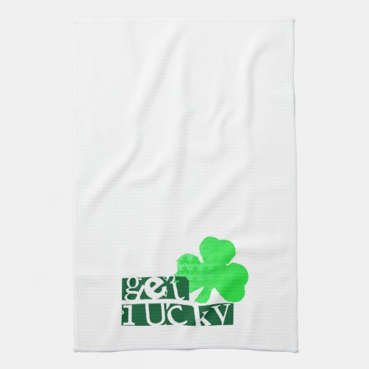 Obtenez Lucky St Patrick's Day Serviettes de cuisi (Vertical)
