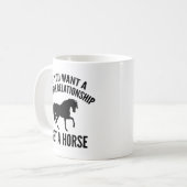 Obtenez Un Cheval Café Mug (Devant gauche)