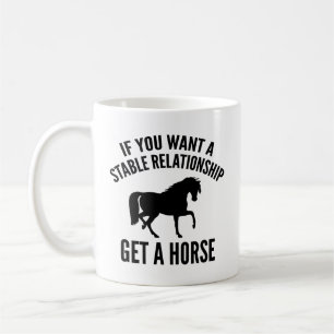 Obtenez Un Cheval Café Mug