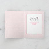 Obtenez une bonne encouragements et carte d'amour  (Intérieur)