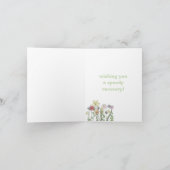 Obtenez une carte bien bientôt (Intérieur)