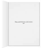 Obtenez une carte de bien pour tout petit chien bl (Intérieur (Droit))