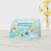 Obtenez une carte de bien pour une femme qui a eu  (Fleur jaune)