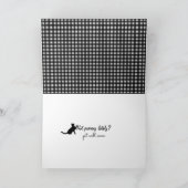 Obtenez une carte de chat noire (Intérieur)
