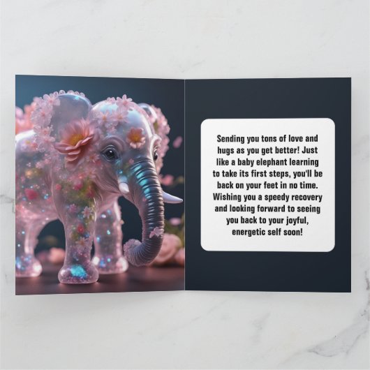 Obtenez une carte de voeux bien pliée (Intérieur)