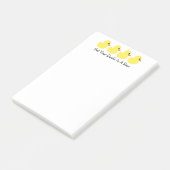 "Obtenez vos canards des notes de post-it dans (Incliné)