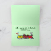 Obtenir bientôt Train Carte personnalisable (Intérieur)