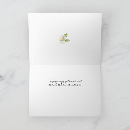 obtenir cette carte autant que j'ai aimé l'envoyer (Intérieur)