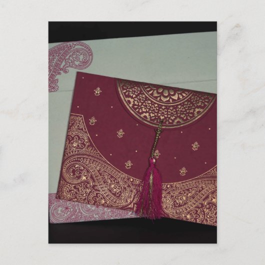 Obtenir des cartes de mariage hindoues de concepte (Devant)